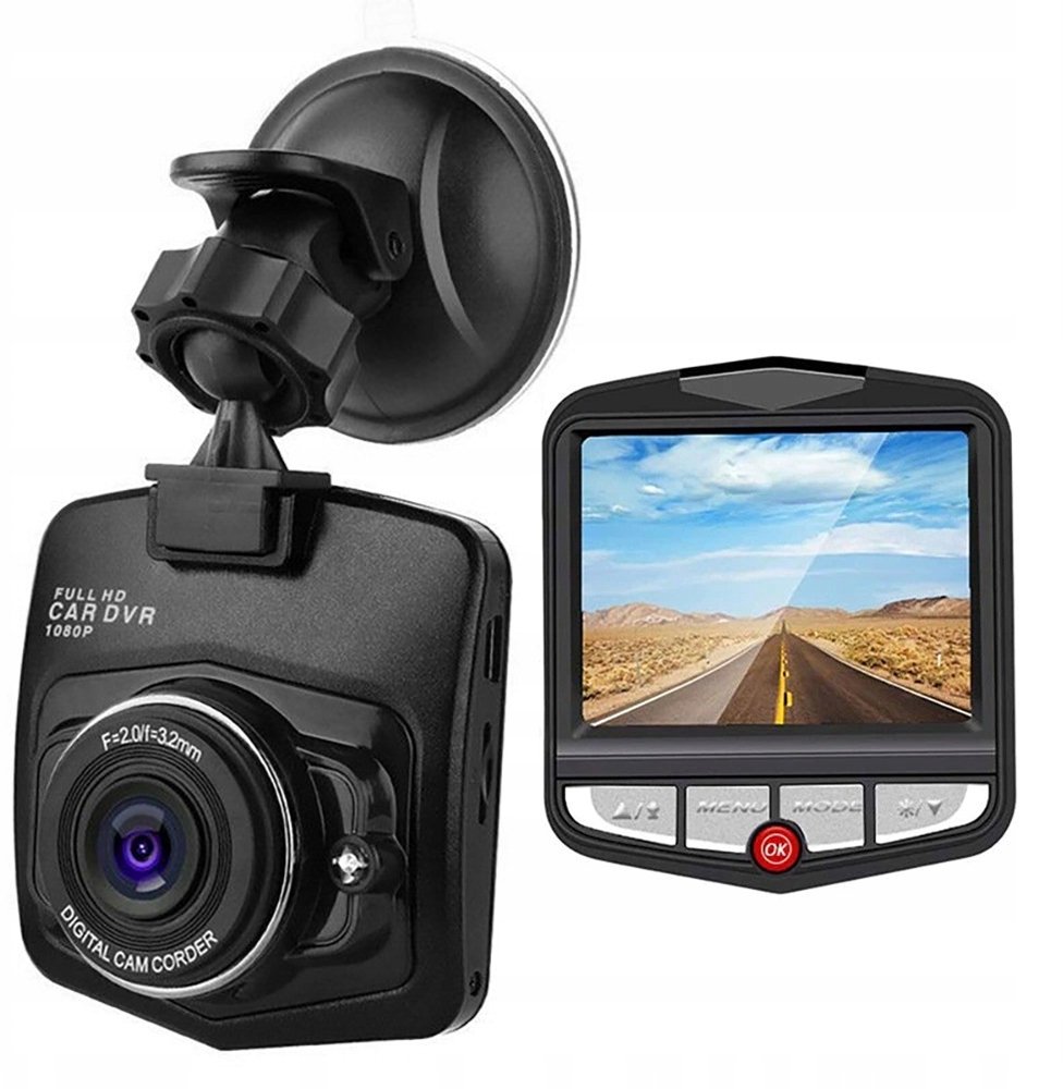 WIDEOREJESTRATOR JAZDY FULL HD 1080p MENU PL 1