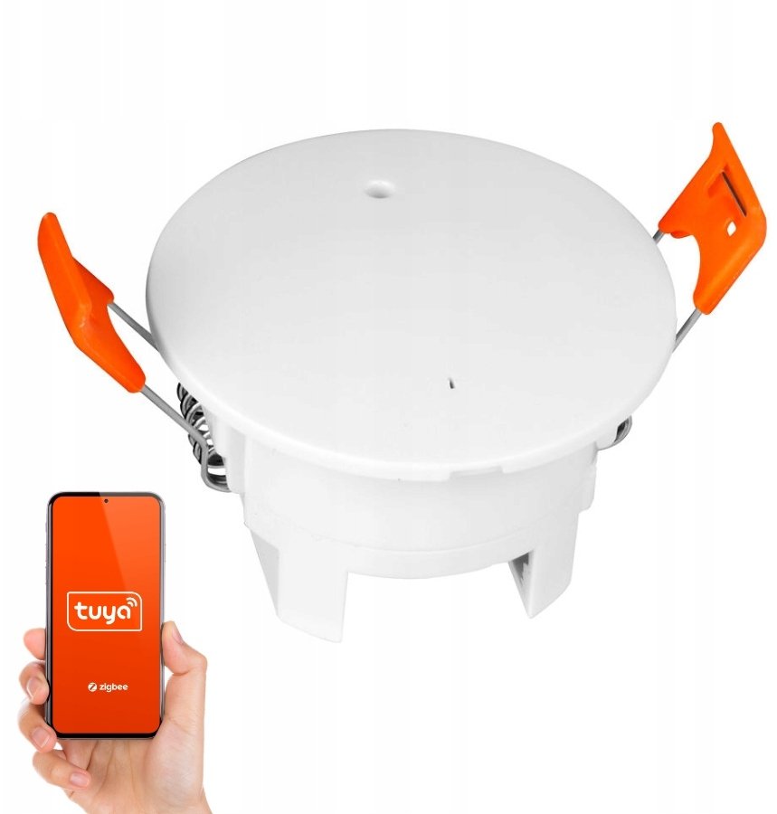GoMedia Detektor Radar Czujnik obecności ruchu Tuya Zigbee 230V Sufitowy
