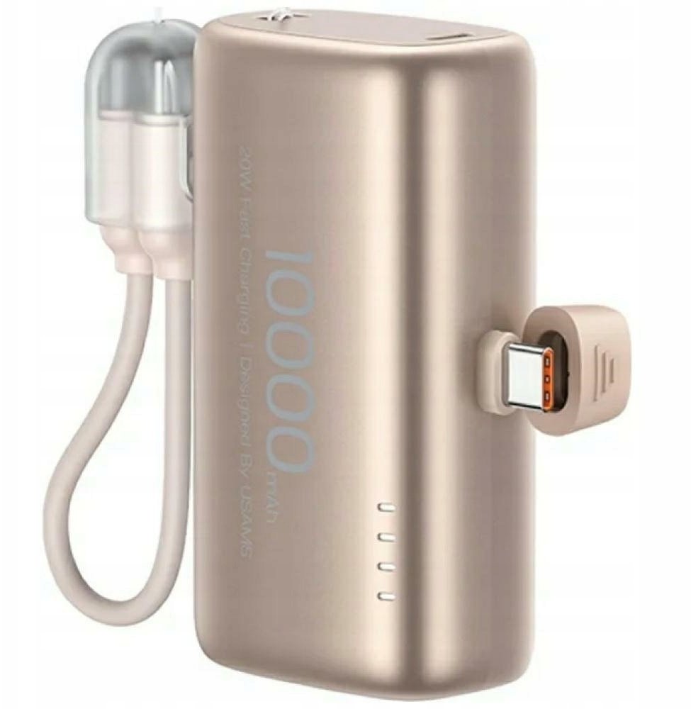 Powerbank Usams Powerbank PB82 20W 10000mAh beżowy 1