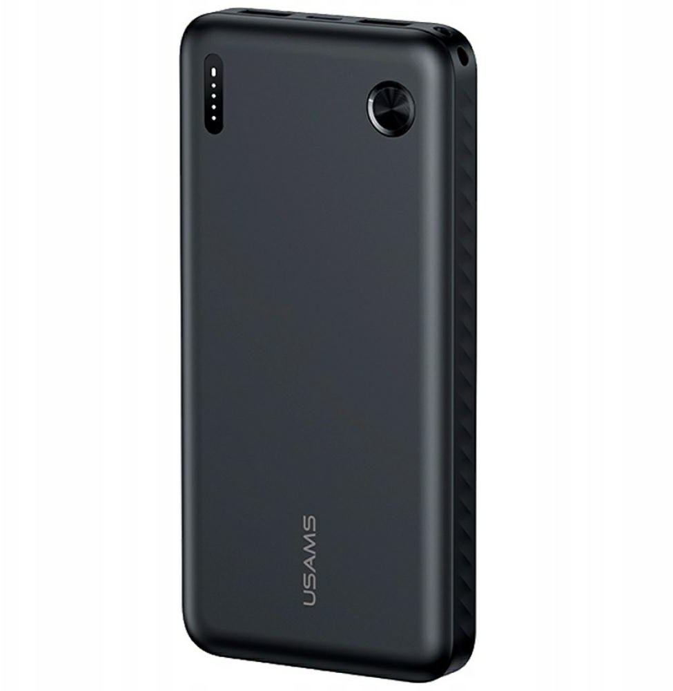 Powerbank Usams Powerbank PB83 2xUSB-A 1xUSB-C 10000mAh czarny 1