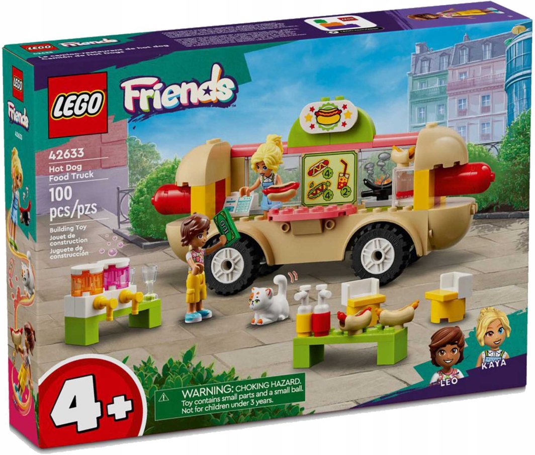 LEGO 42633 - Friends - Food truck z hot dogami - Morele.net