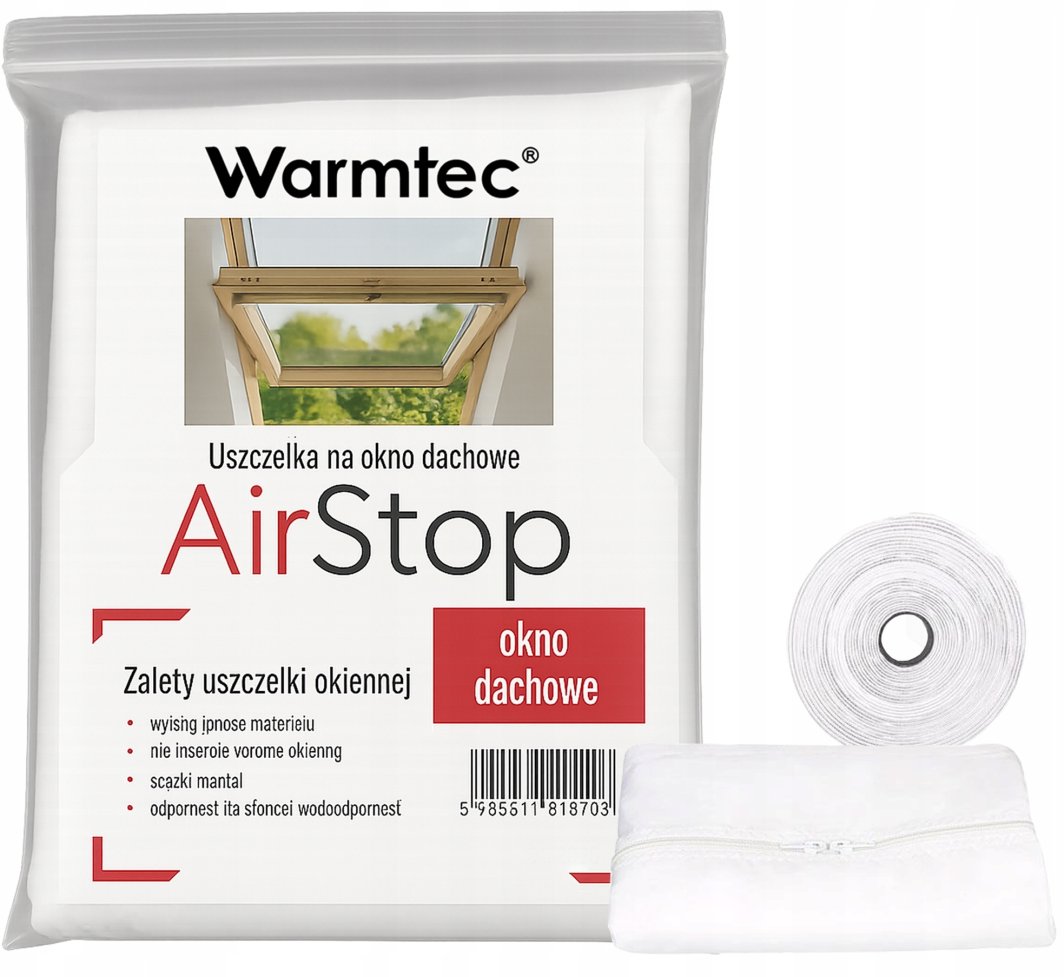 Uszczelka okienna do klimatyzatora dachowego Warmtec AirStop