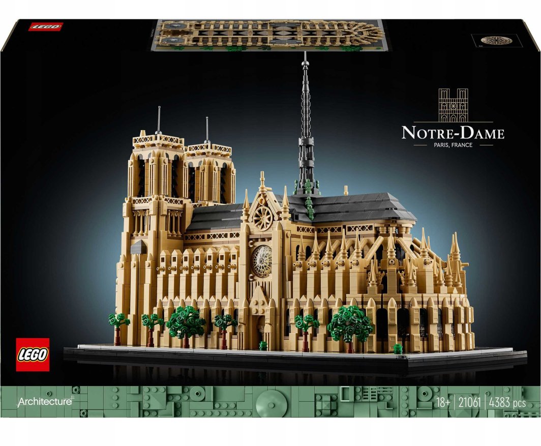 LEGO 21061 - Architecture - Notre-Dame w Paryżu