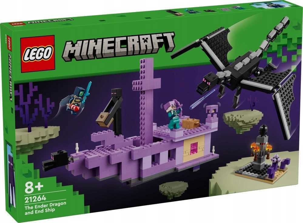 LEGO 21264 - Minecraft - Smok Kresu i statek Kresu