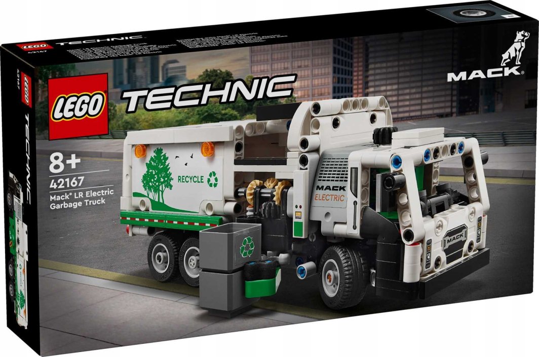 LEGO 42167 - Technic - Śmieciarka Mack LR Electric