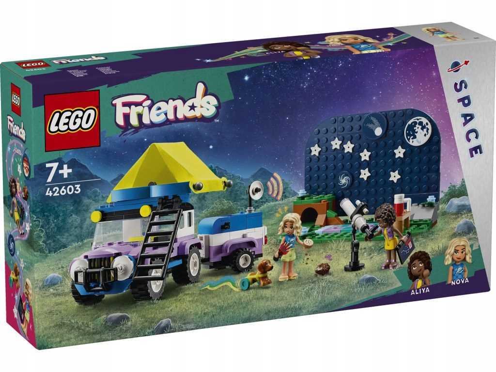 LEGO 42603 - Friends - Kamper z mobilnym obserwatorium gwiazd