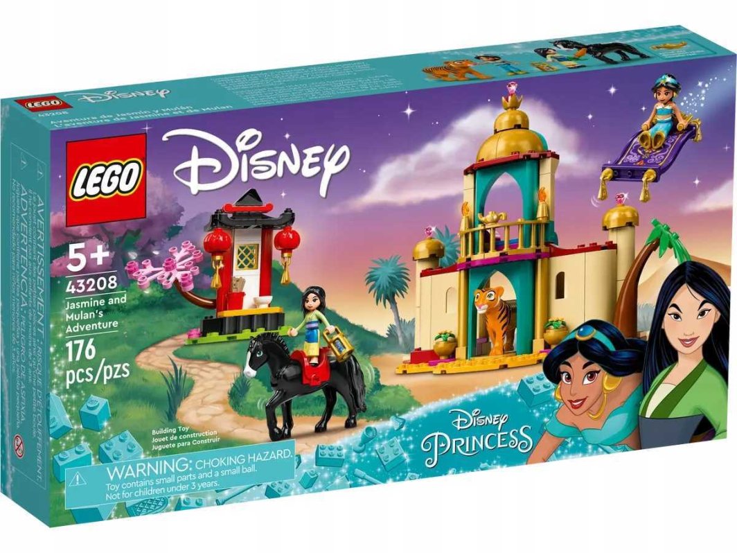 LEGO 43208 - Disney - Przygoda Dżasminy i Mulan