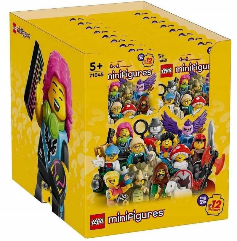 LEGO 71045 - Minifigures - Seria 25 - 36 szt.