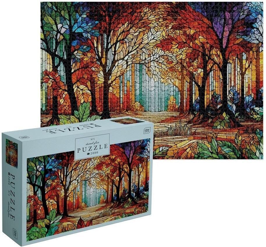 Puzzle 2000 Stained Glass 1