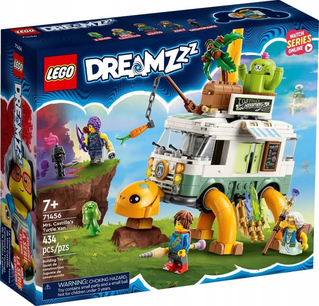 LEGO 71456 - DREAMZzz - Żółwia furgonetka pani Castillo