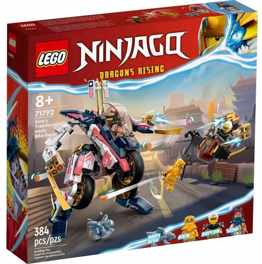 LEGO 71792 - Ninjago - Mech transformujący się w wyścigowy motocykl