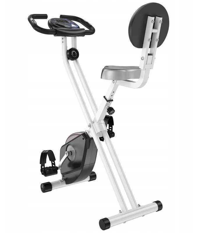 Rower Stacjonarny Składany Magnetyczny Czarno-Szary PAKO A90-192GY