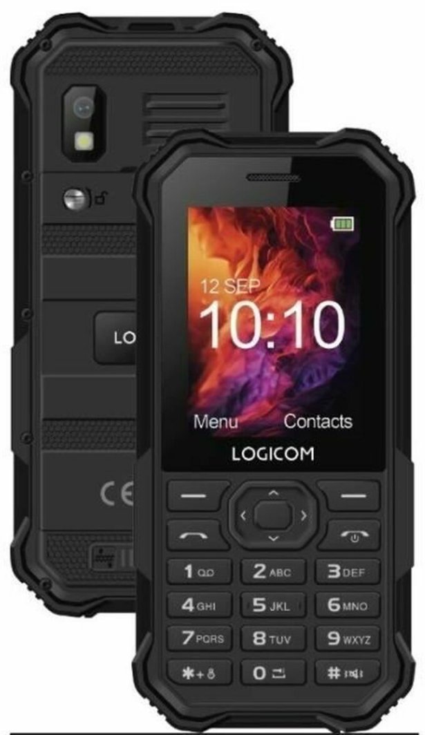 Telefon komórkowy Logicom Telefon komórkowy XTREM 40 Czarny 2,4"