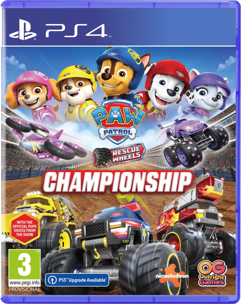 PSI PATROL RESCUE WHEELS: CHAMPIONSHIP PS4