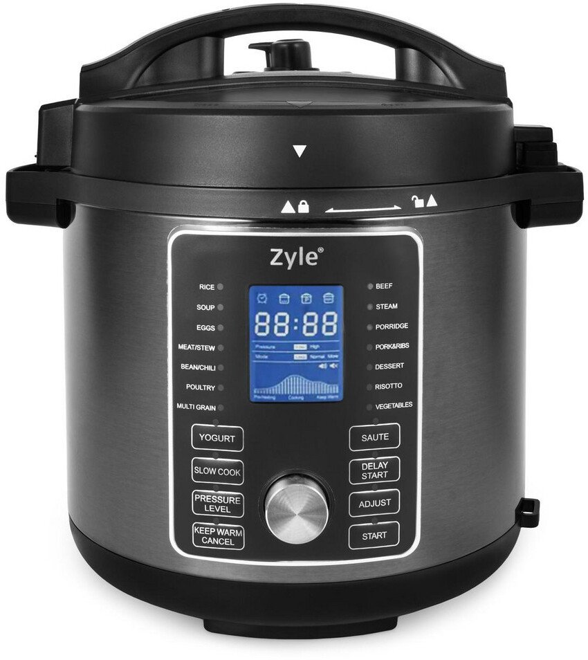 Multicooker Wielofunkcyjny elektryczny garnek ciśnieniowy z frytkownicą na gorące powietrze 2 in 1 ZY006MC, 6 l