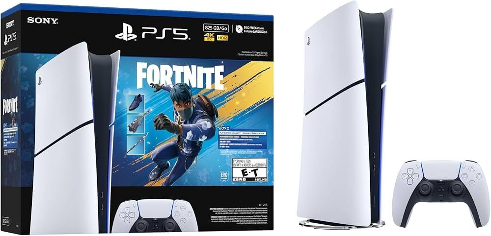 Sony Playstation 5 Digital 825GB Fortnite Flowering Chaos Bundle (1000049850) 1