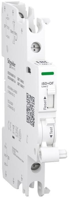 Styk pomocniczy, Acti9, iSD+OF 2-100 mA, 2CO, do obwodów niskoprądowych