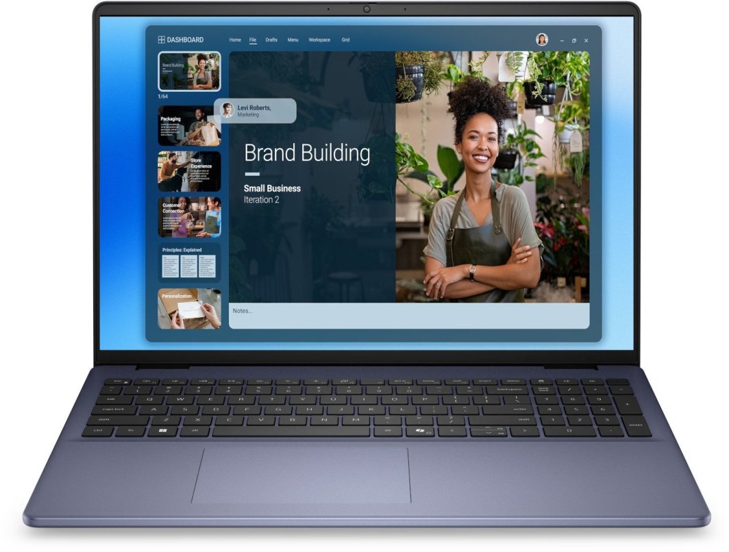 Laptop Dell 16 DC16251 Core 7 150U / 16 GB / 1 TB / MX570A / W11 (DC16251_RPLU-R_002_HOM)