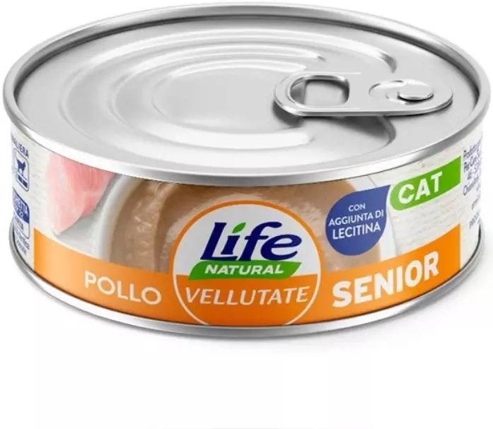 Life Pet Care Karma dla kota seniora z kurczakiem 70g