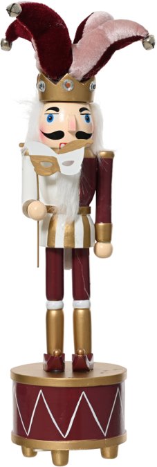 Christmas decoration PALACE JOKER, 8 x 9 x 30 cm, 1 pc.