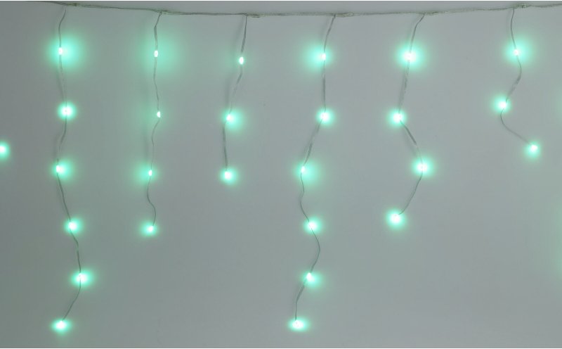 Electric garland ICECROSS, IP44, 172 LED, RGB, 5V/10W adapter, with remote control, 0.6x6m