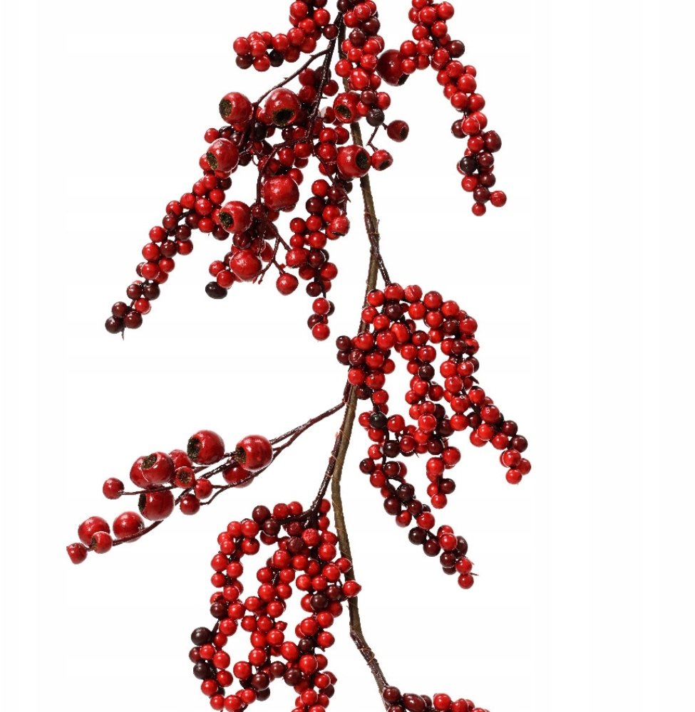 Dekoracja świąteczna Mexen Garland EVERLANDS Berries, red, 3 x 10 x 130 cm