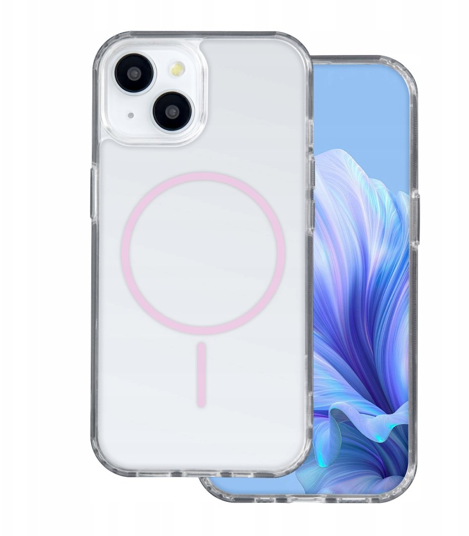 Nakładka Anti Shock Thin Magsafe case do iPhone 17 Pro różowy