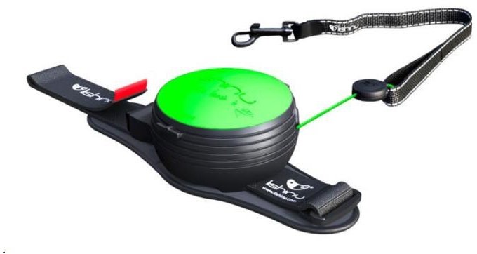 @Pet Lishinu Smycz 3 Neon Zielony L Zielona 13-40kg