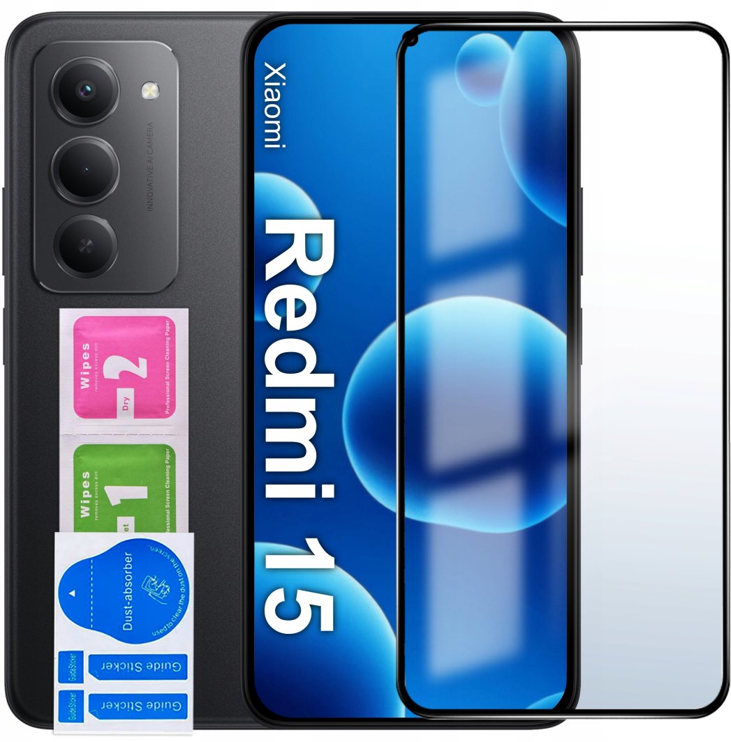 krainaGSM Szkło hartowane do Xiaomi Redmi 15 4G