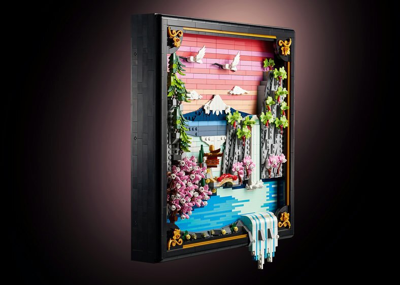 LEGO ART Japoński krajobraz z kwitnącą wiśnią (31218) - Morele.net