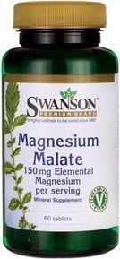 Swanson Jabłczan Magnezu 60 tabletek 1