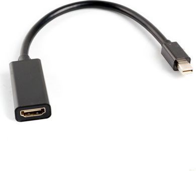 Adapter AV Lanberg DisplayPort Mini - HDMI czarny (AD-0005-BK) 1