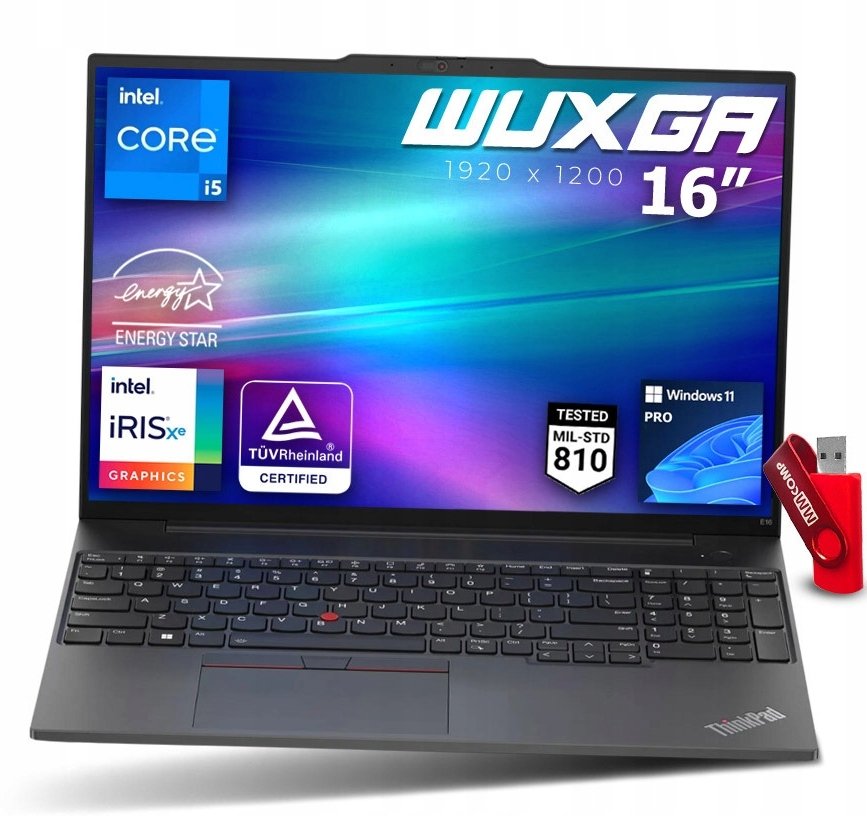 Laptop Lenovo Laptop Thinkpad E16 G1 Core i5 24GB 2TB SSD WUXGA IPS W11