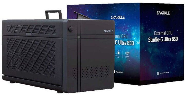 その他 SPARKLE External GPU Studio-G Ultra 850 SPARKLE Studio-G Ultra 850 Black | パソコン工房【公式通販】