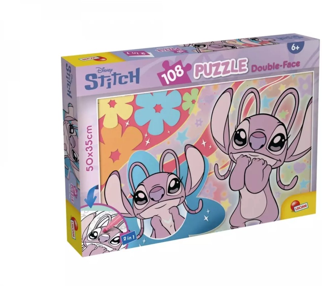 Lisciani LISCIANI DISNEY PUZZLE DF PLUS 108 ANGEL STITCH - Morele.net