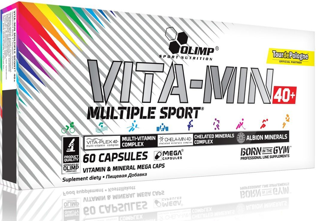 Olimp Vita-Min Multiple Sport 40+ 60 kaps. 1