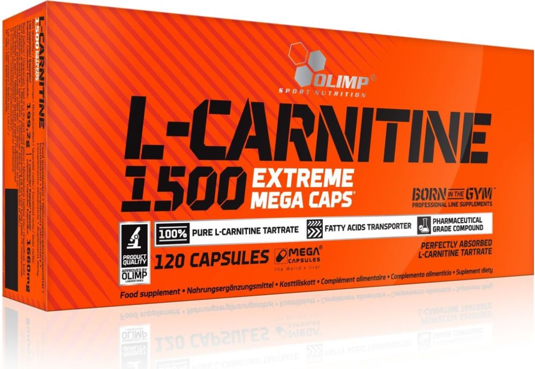 Olimp L-Carnitine 1500mg Extreme 120 Mega Caps 1