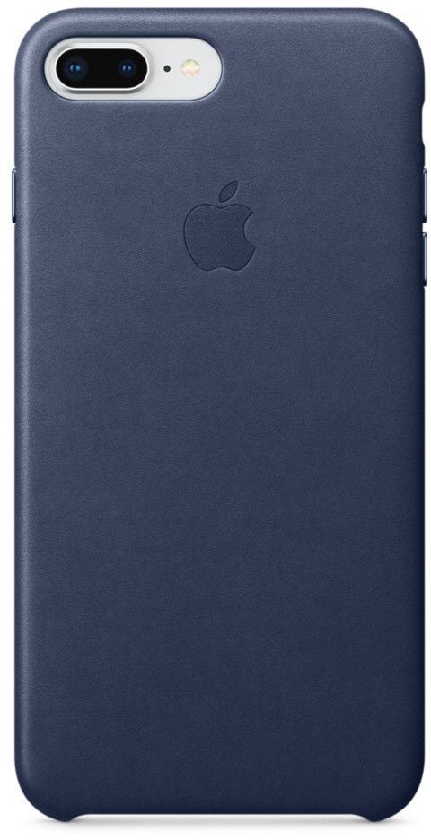 Apple iPhone 8 Plus / 7 Plus Leather Case, Midnight Blue (MQHL2ZM/A) 1