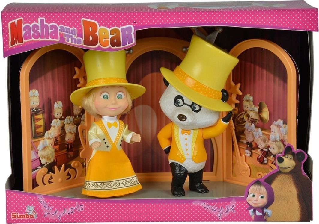 Figurka Simba Masza i Niedźwiedź - Przedstawienie (GXP-610740) 1