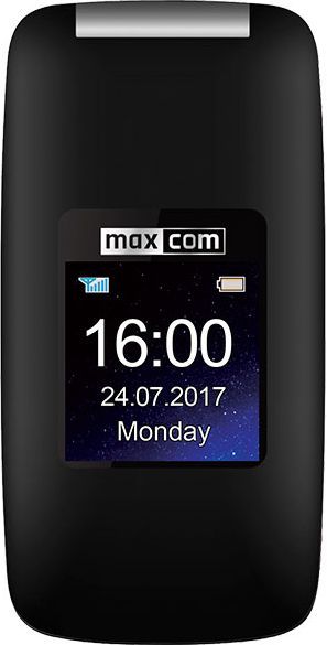 Telefon komórkowy Maxcom Comfort MM824 Czarno-srebrny