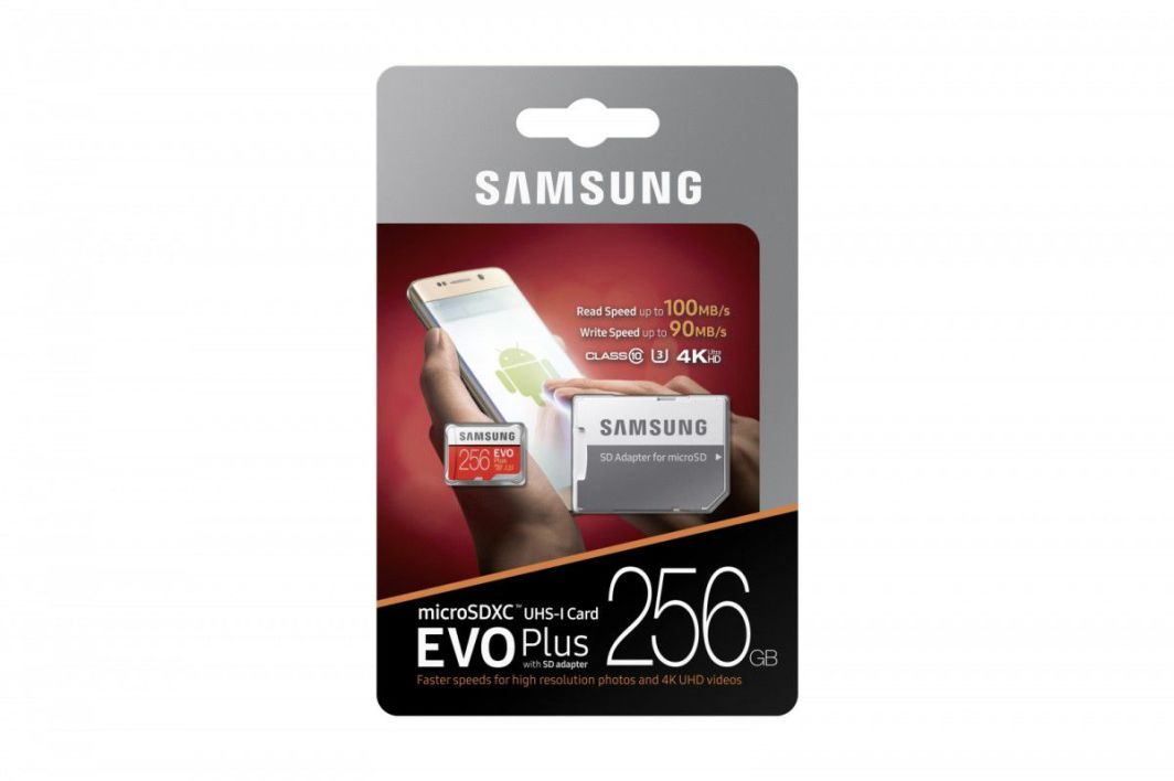 Karta Samsung Evo Plus MicroSDXC 256 GB Class 10 UHS-I/U3  (MB-MC256GA/EU) 1
