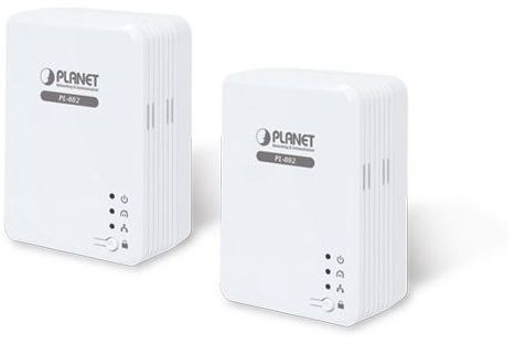 Adapter powerline Planet ADAPTER POWERLINE 600MB/S 2 SZTUKI (PL-802-KIT-EU) 1