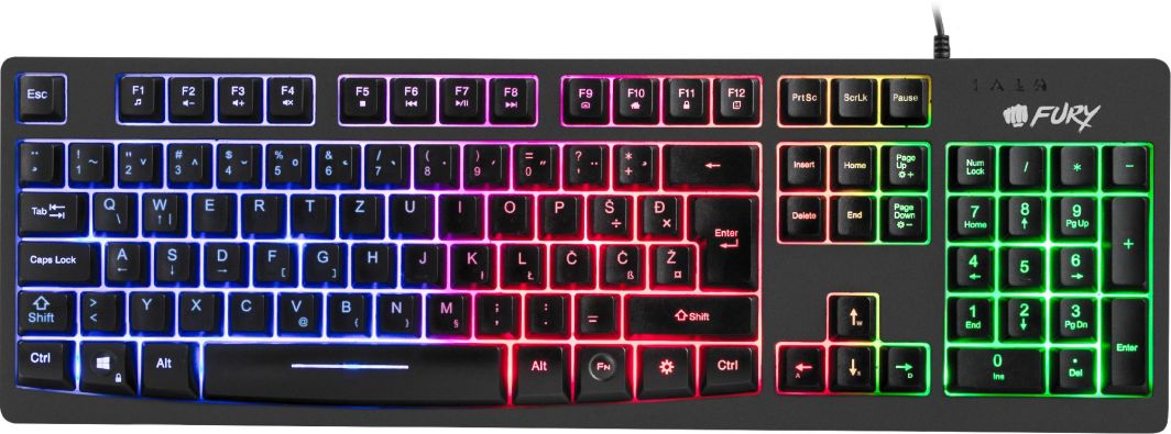Klawiatura Fury Fury HellFire (NFU-1101) 1