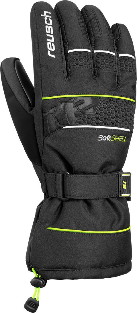 Reusch rękawice narciarskie Connor R-TEX® XT czarno-żółte r. 9.5 1