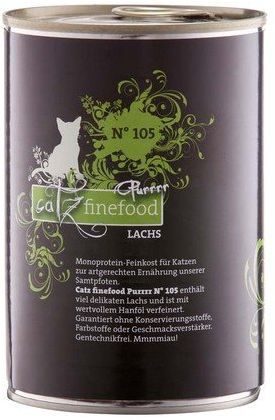 Catz Finefood Purrrr N.105 Łosoś puszka 375g 1
