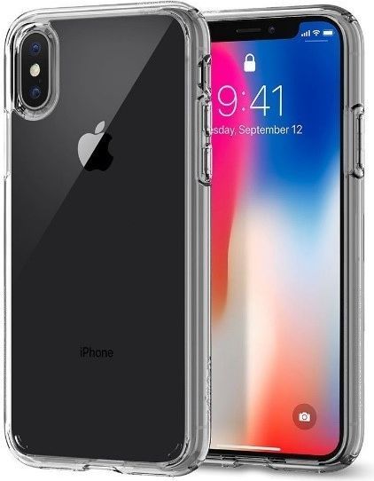 Spigen Etui Ultra Hybrid Crystal Clear do iPhone X 1
