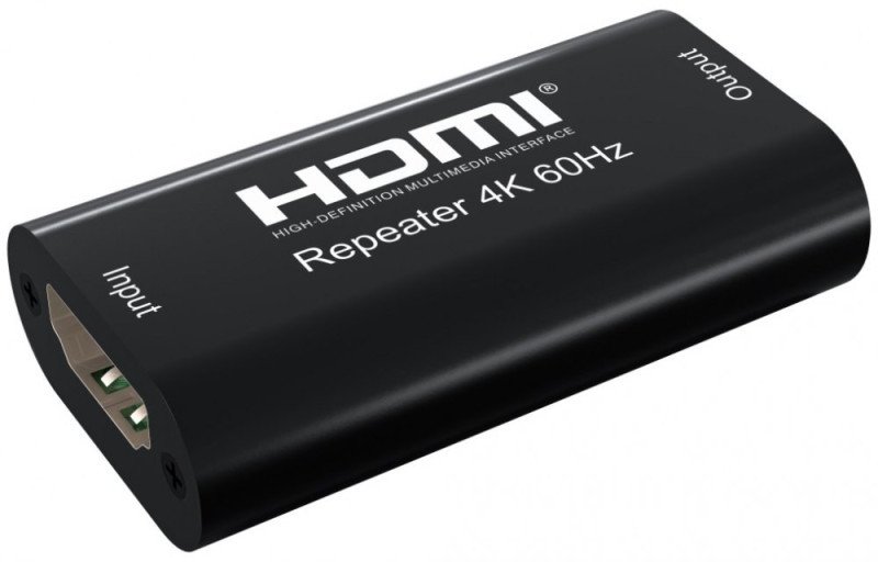 System przekazu sygnału AV Techly Wzmacniacz Extender Sygnału 4K HDMI do 40m (100501) 1