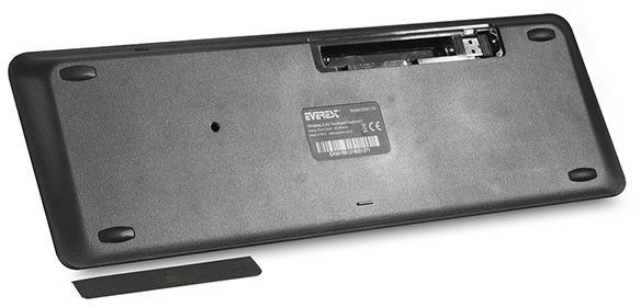 Klawiatura Everest Bezprzewodowa Czarna  (EVERKE13946) 3