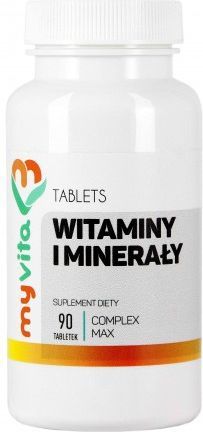 MYVITA Witaminy i minerały complex 90tabletek 1
