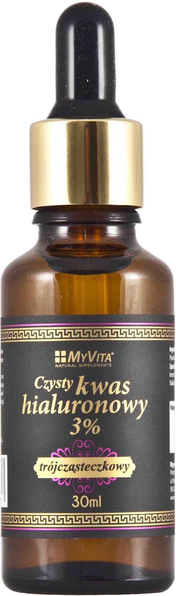 MYVITA Kwas hialuronowy 3% 30ml 1